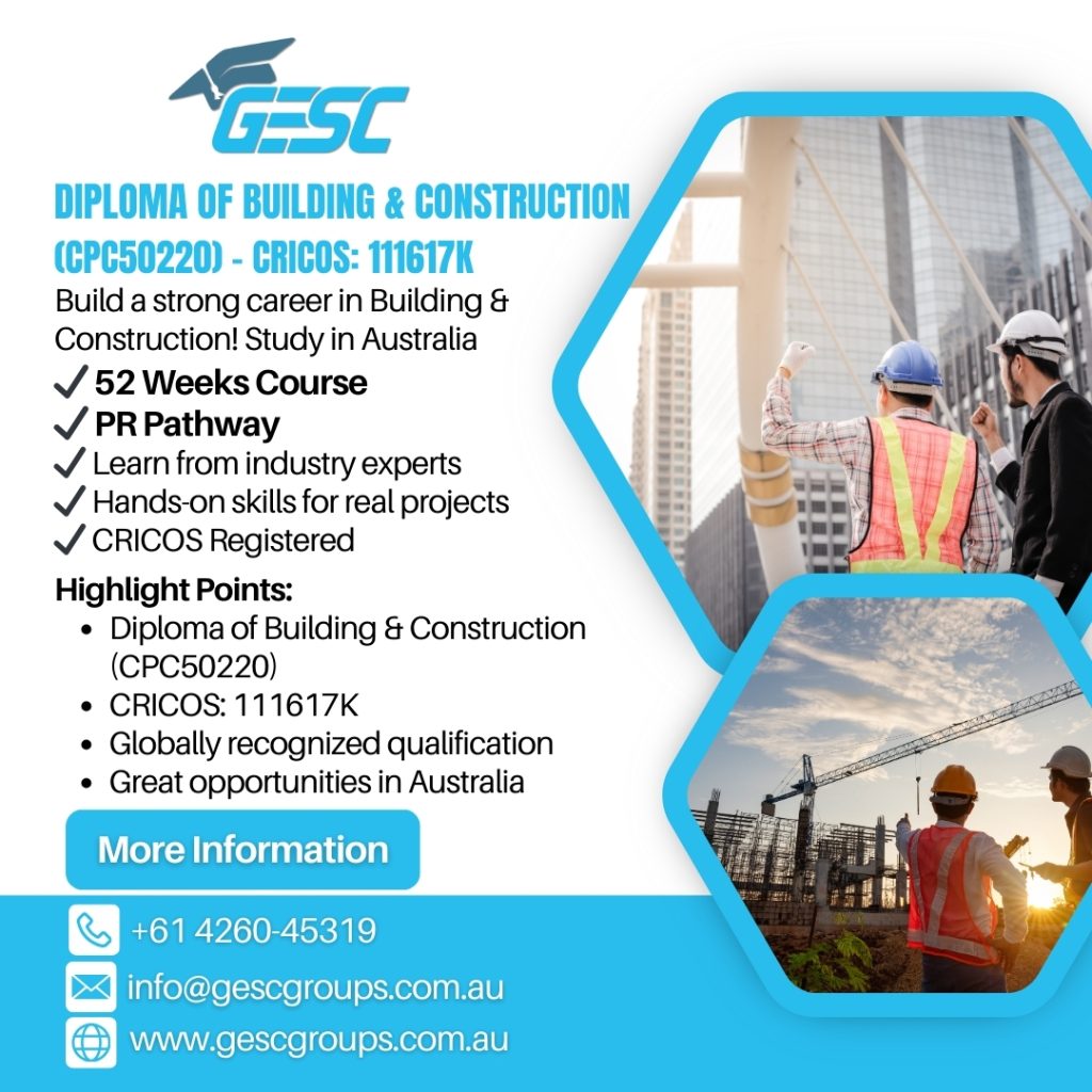 Build your career with advanced construction skills!