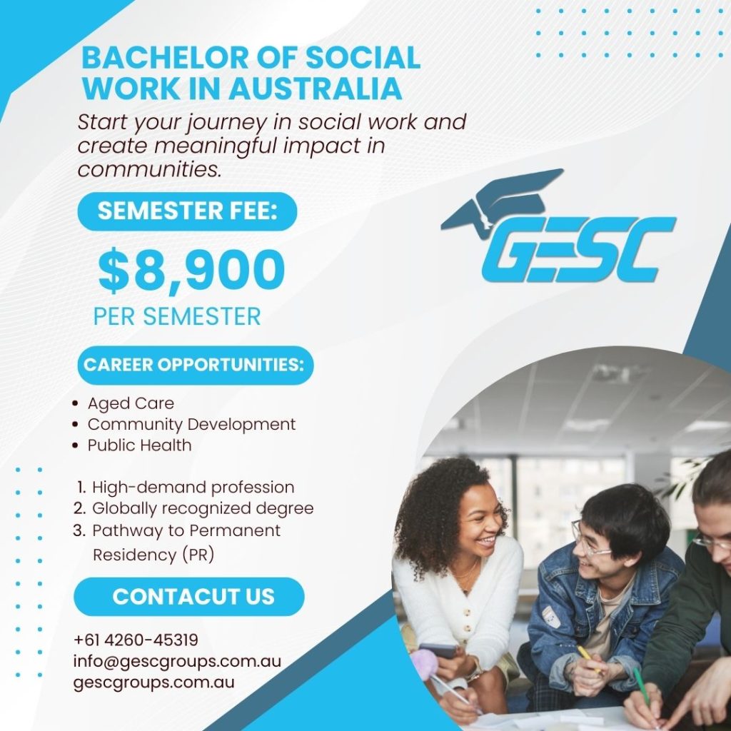 Bachelor of Social  Work in Australia
