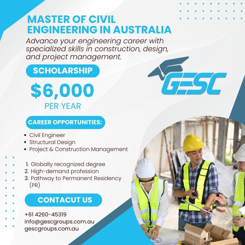 Civil Engineering in Australia | Bachelor & Master Programs, Scholarships & Career Opportunities